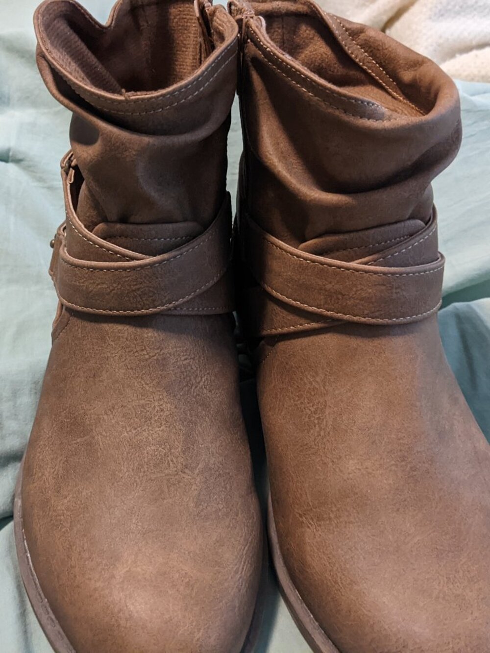 Torrid Brown Motorcycle Boots